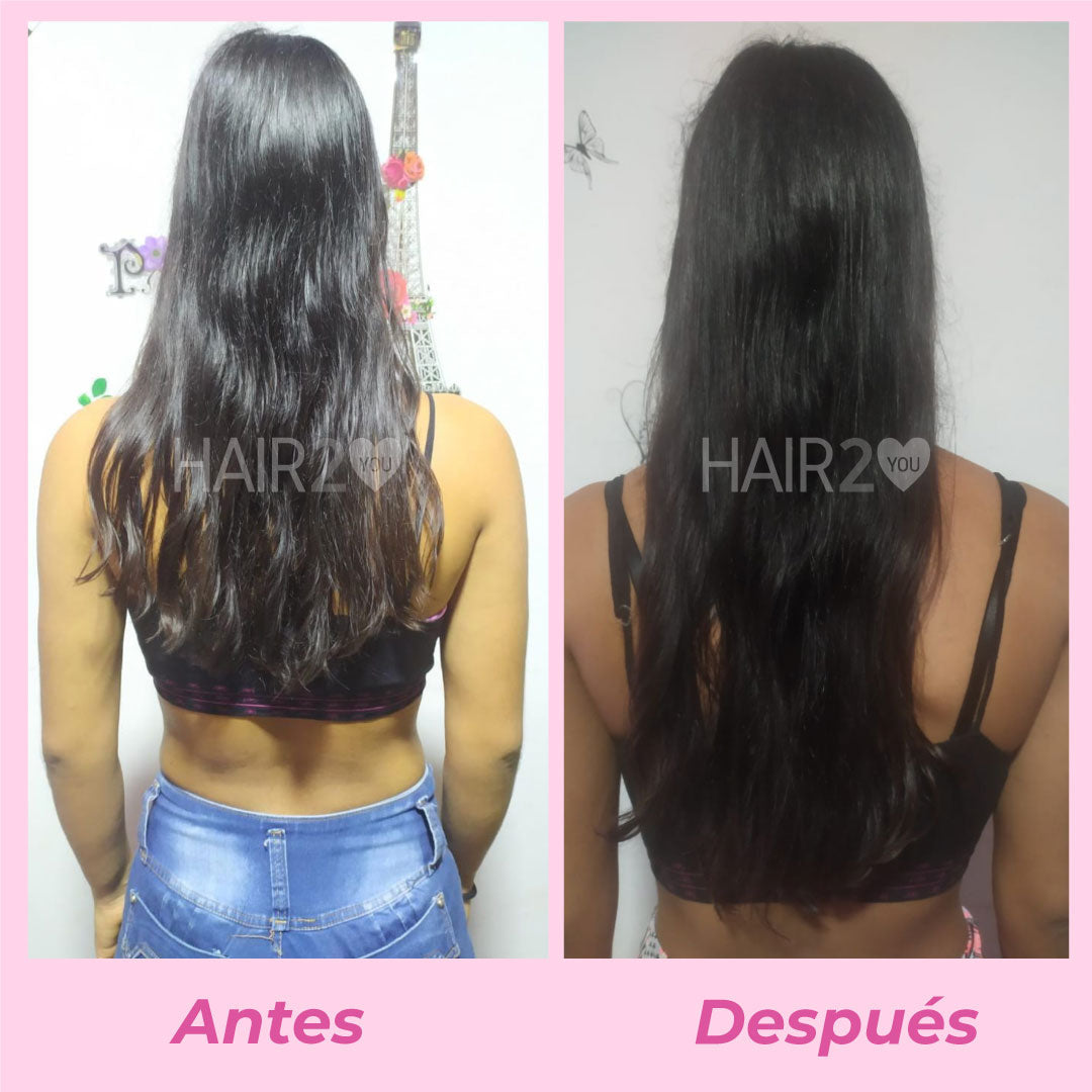 Shampoo Anti-Caida + Loción capilar con minoxidil + Tratamiento nutritivo + Serum Termoprotector
