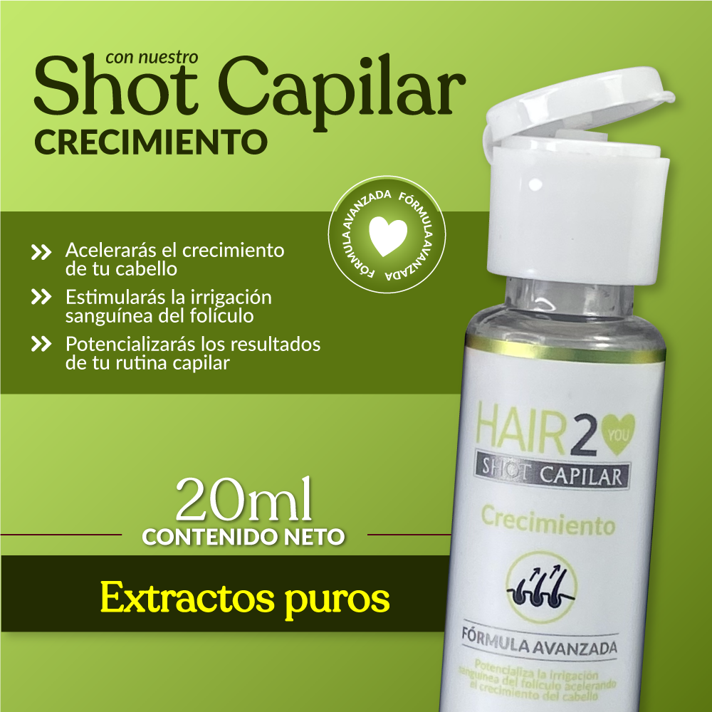 6 Shot de Crecimiento Acelerado - Paquete mayorista x 6und