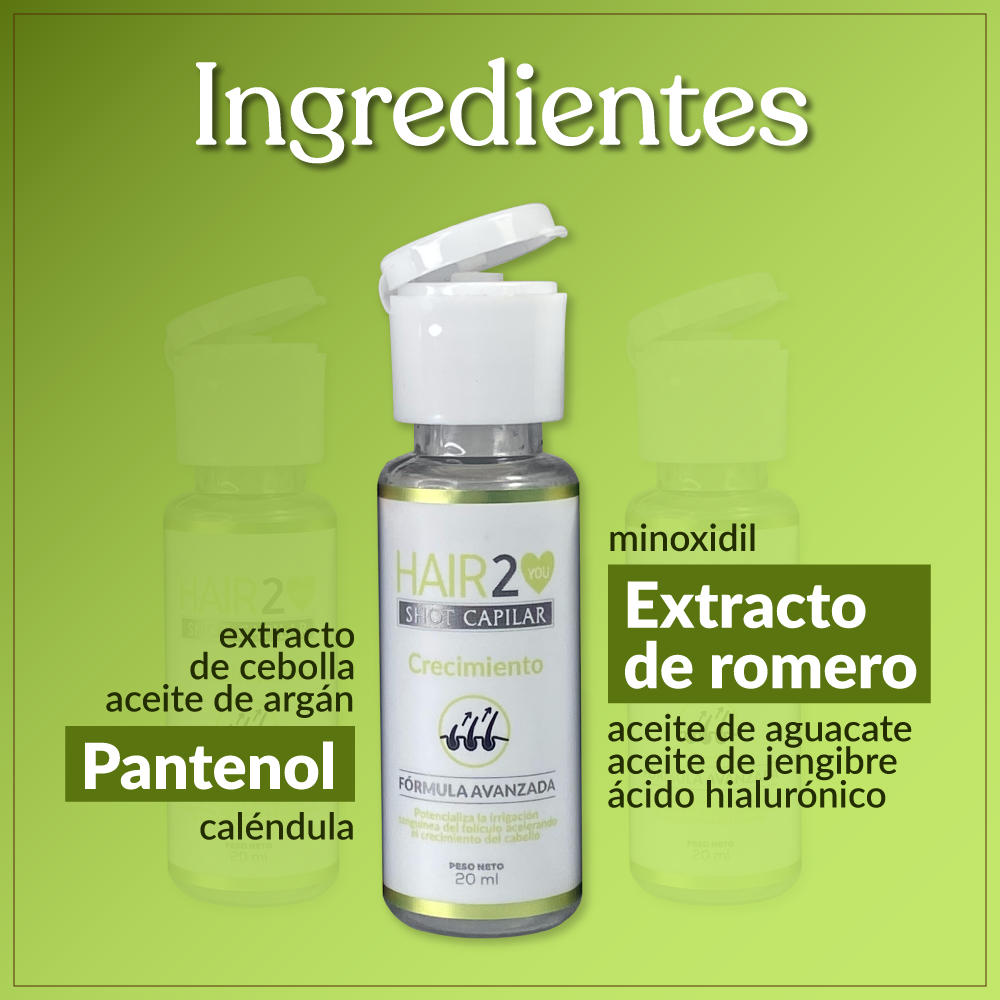 6 Shot de Crecimiento Acelerado - Paquete mayorista x 6und
