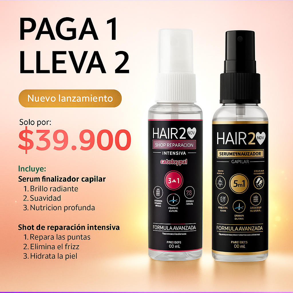 Paga 1 y Lleva 2: Reparación + Finalizador