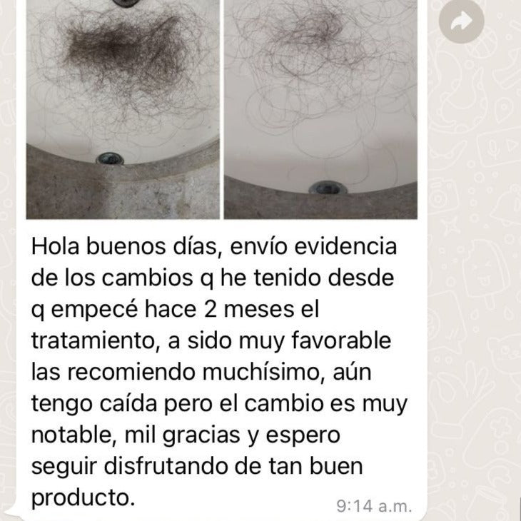 Shampoo Anti-Caida + Tratamiento Nutritivo + Serum termoprotector