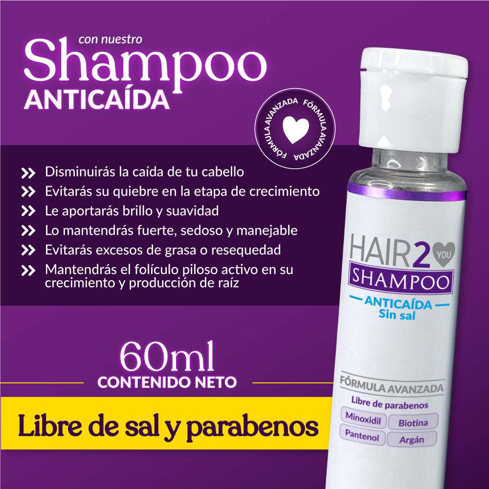 50% Shampoo Anti-Caída "Mini"