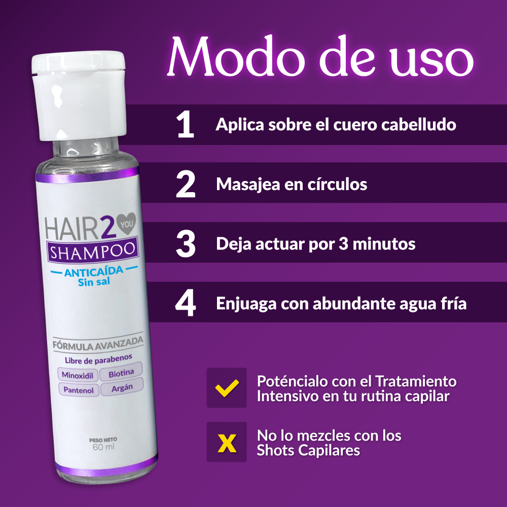 50% Shampoo Anti-Caída "Mini"