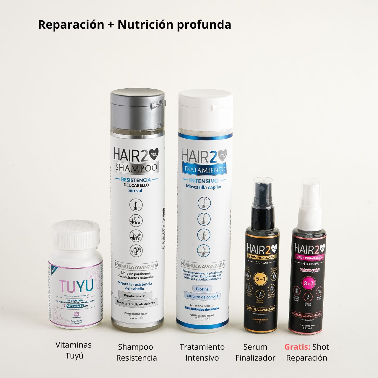 Rutina Capilar: Reparación + Nutrición profunda