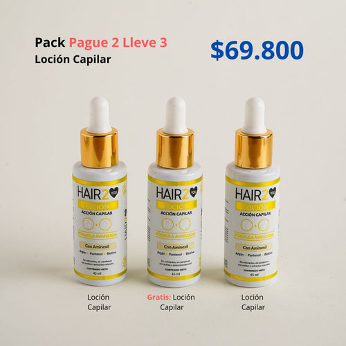 Paga 2, Lleva 3 – Loción Capilar