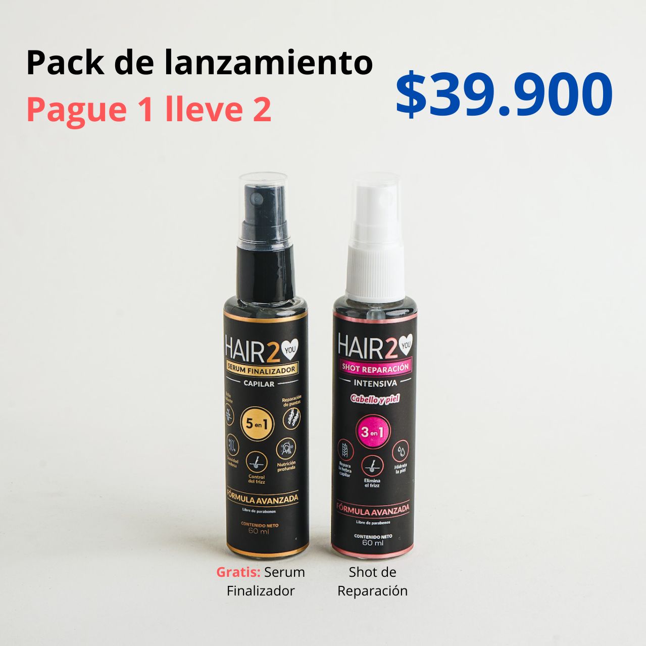 Paga 1 y Lleva 2: Reparación + Finalizador