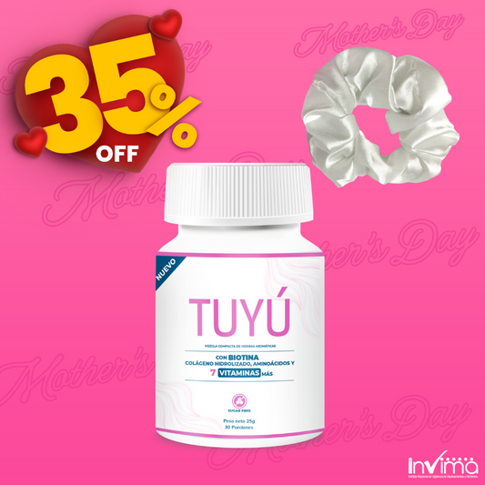 Vitaminas Tuyu –  Detiene la caída del cabello