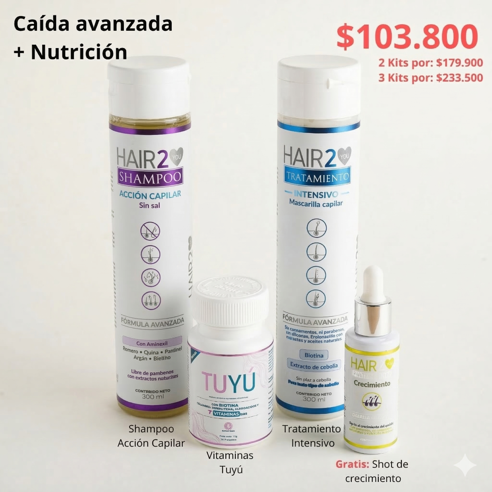 Membresía - Tratamiento de 1 mes Anticaída Básico
