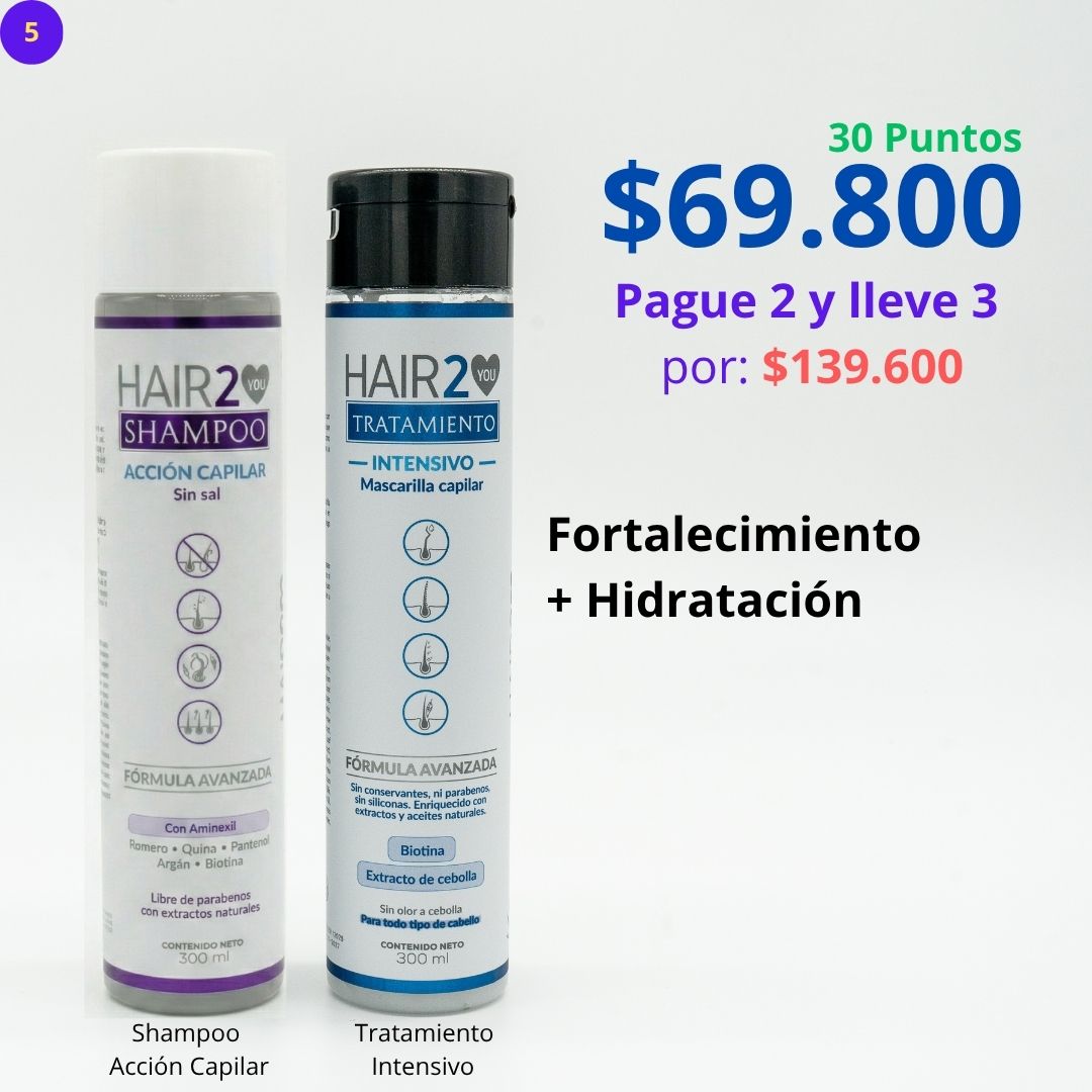 Rutina Capilar: Fortalecimiento + Hidratación