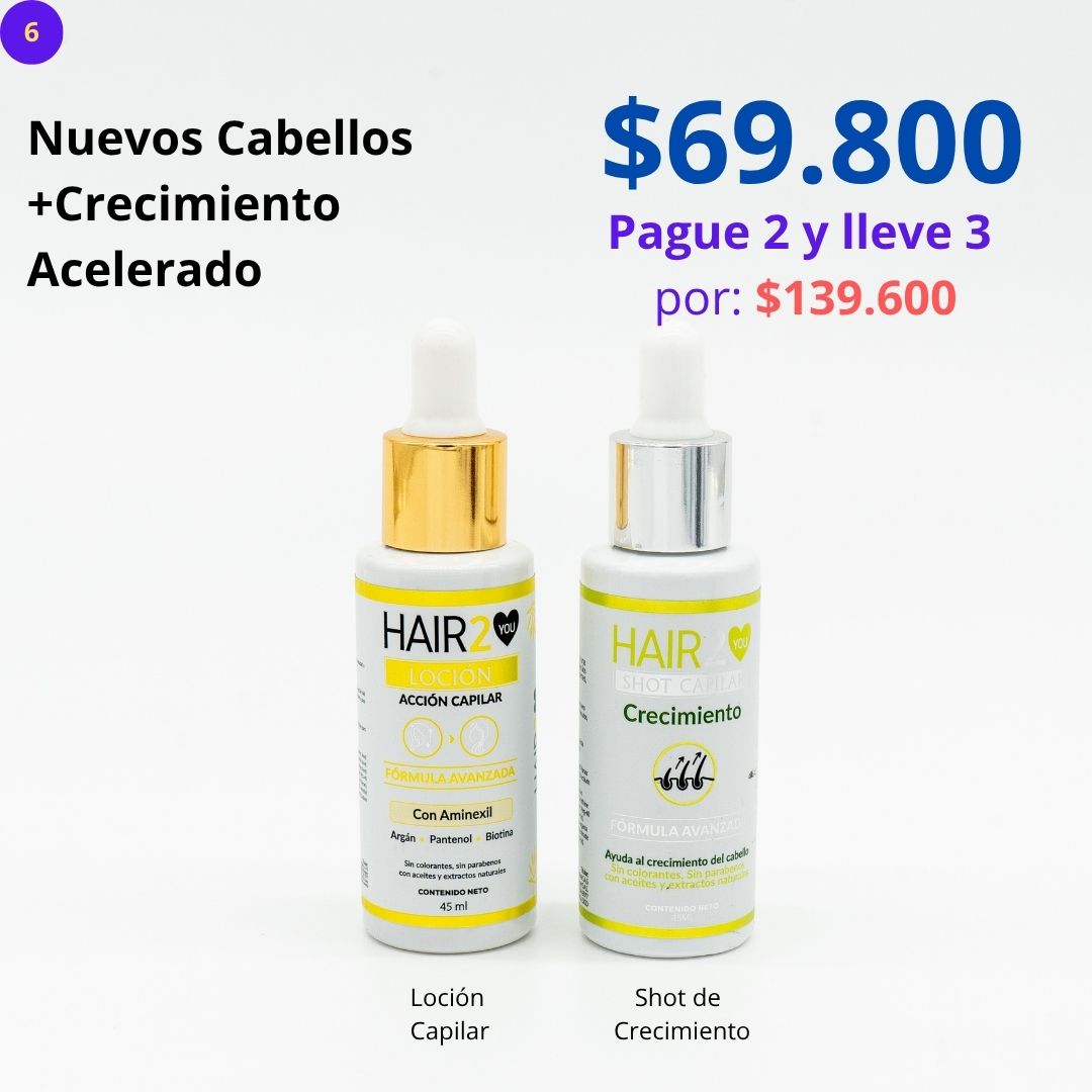 Rutina Capilar: Nuevos Cabellos + Crecimiento Acelerado