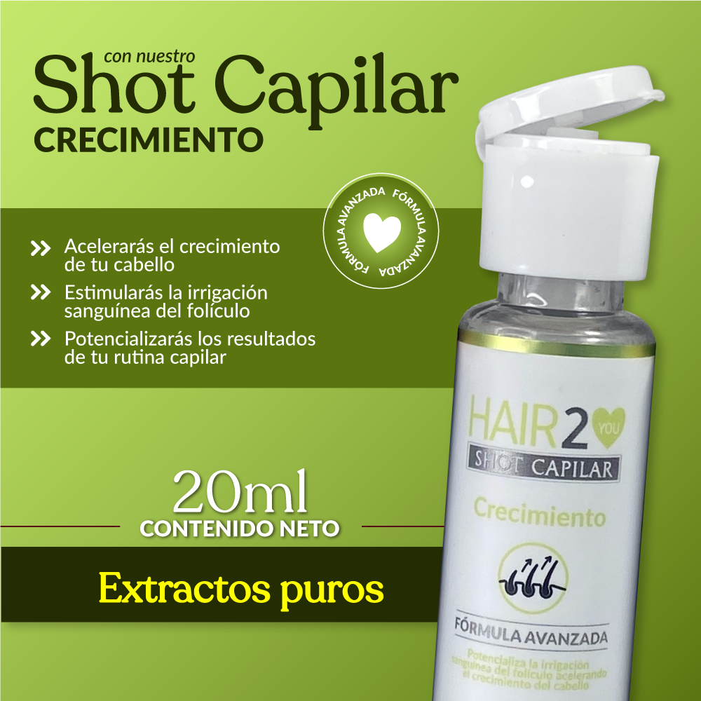 50% NUEVAS Vitaminas Tuyú + Kit Shampoo y Tratamiento Portable + Shot crecimiento + Bamba