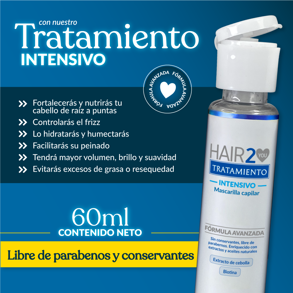Vitaminas Tuyú + Kit Shampoo y Tratamiento de 60ml Portable