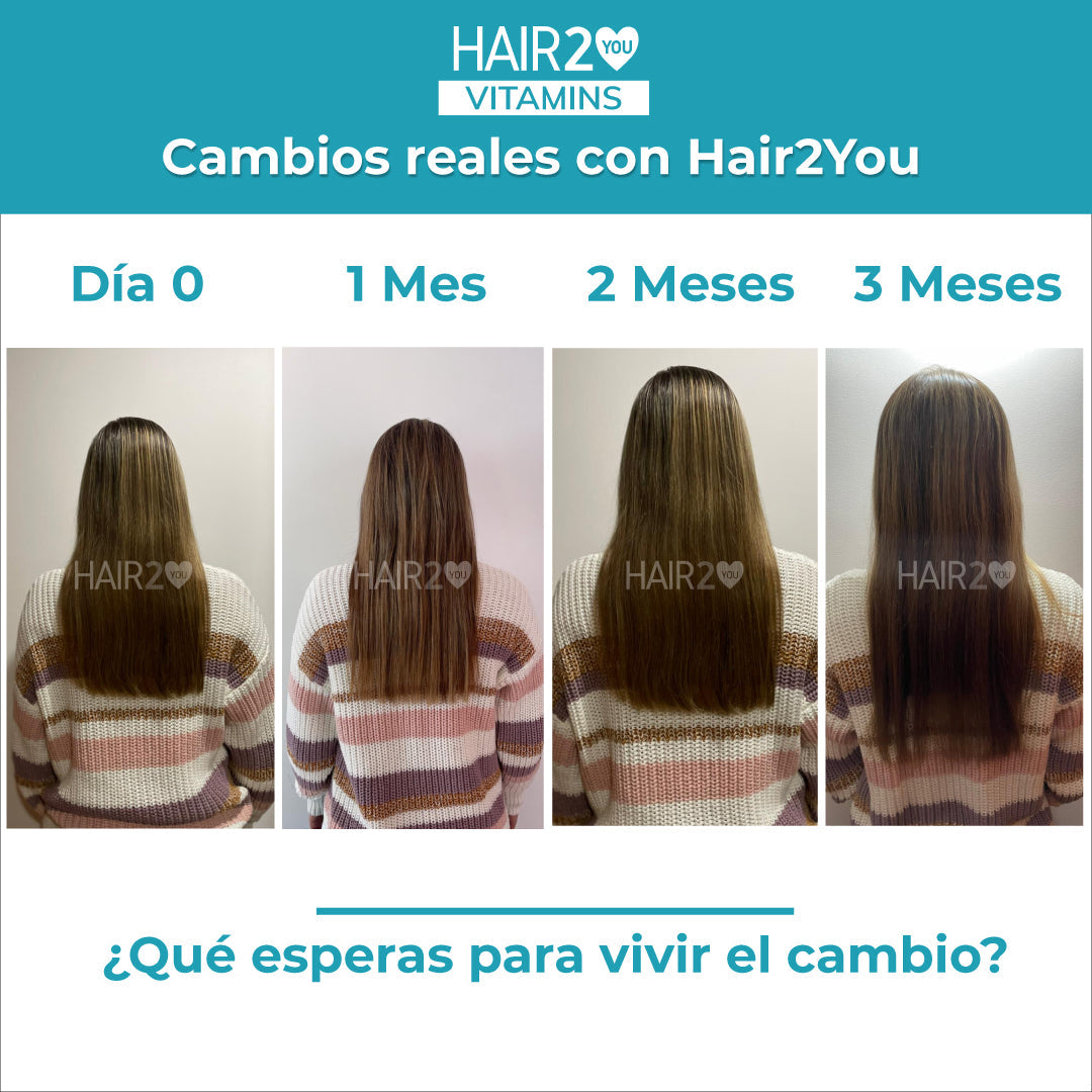 Vitaminas Tuyu + bamba de satín –  Detiene la caída del cabello