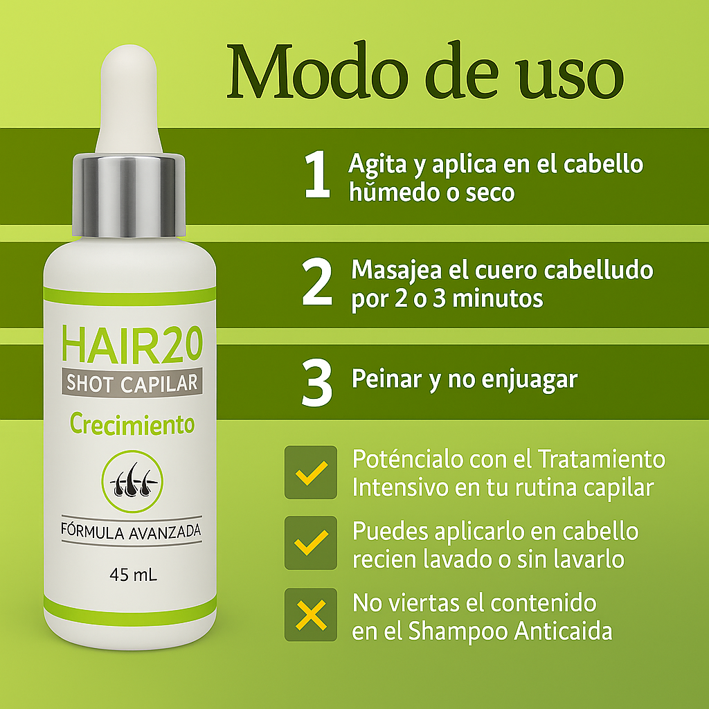 Shot de Crecimiento Acelerado – Hair2You