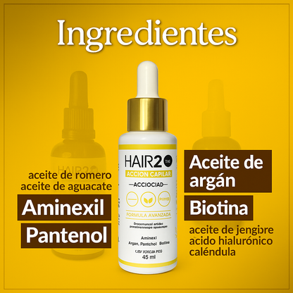 6 Lociones Capilares Anticaída - Paquete mayorista x 6 unds