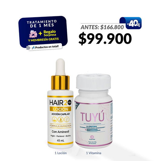 Vitaminas Tuyú + Loción capilar