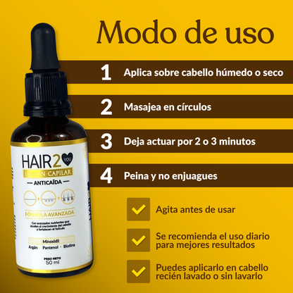 Loción capilar + Shampoo Anti-Caída Resistencia + Tratamiento Nutritivo