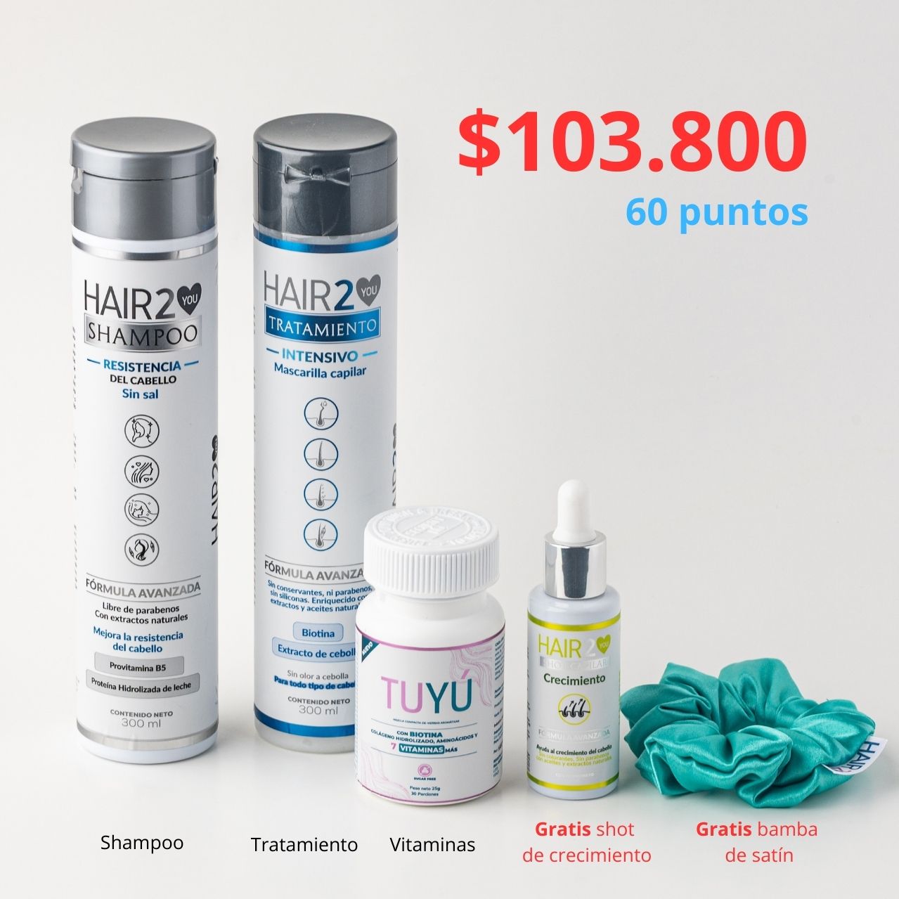 Membresía - Tratamiento de 1 mes Anticaída Básico