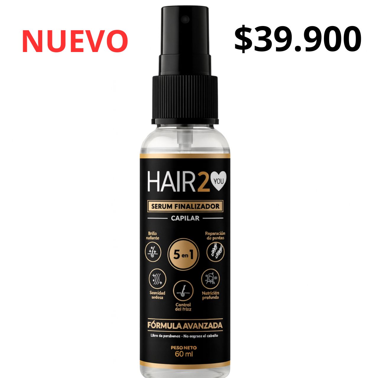 Sérum Finalizador Capilar – Brillo, Protección y Suavidad