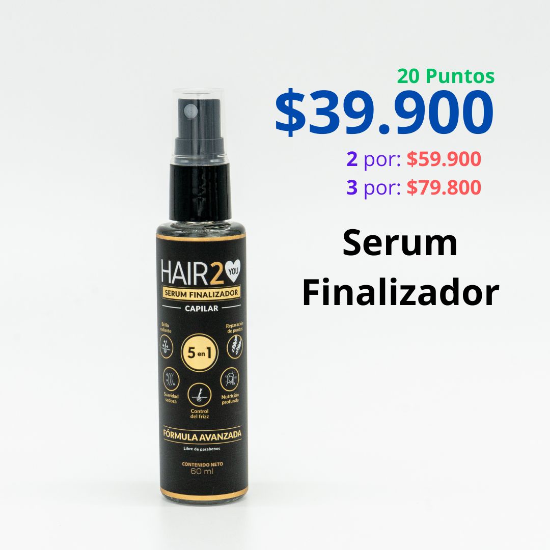 Sérum Finalizador Capilar – Brillo, Protección y Suavidad