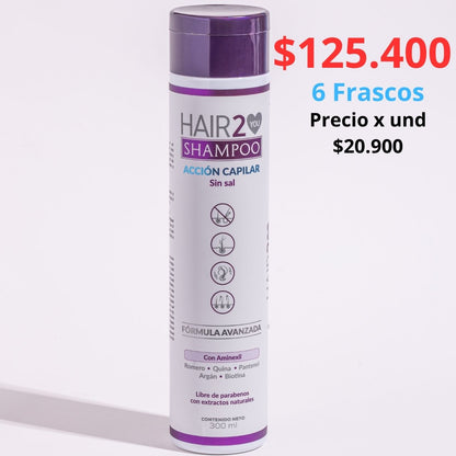 Shampoo Anti-caída al por mayor - Margen desde el 30%