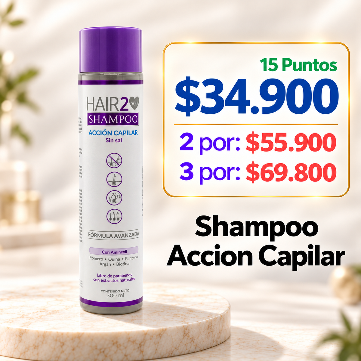 Shampoo Acción Capilar