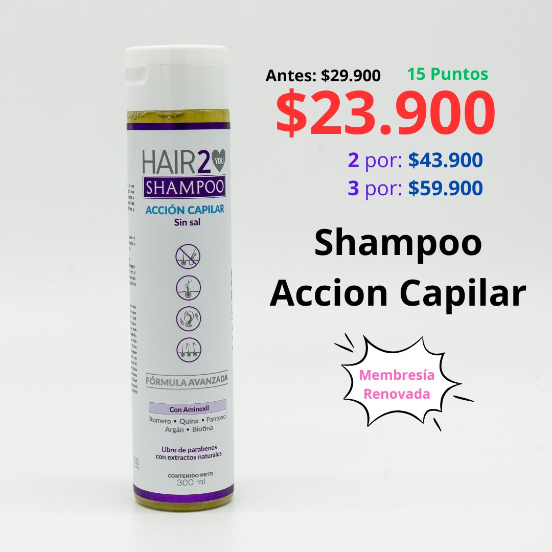 Membresía - Shampoo Acción Capilar Anti-Caída