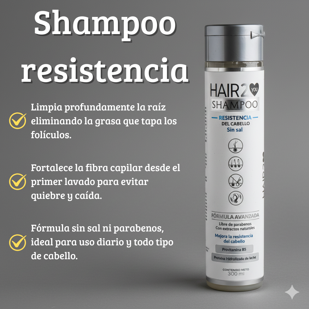 Shampoo GRATIS + Vitaminas Tuyú + Tratamiento Intensivo