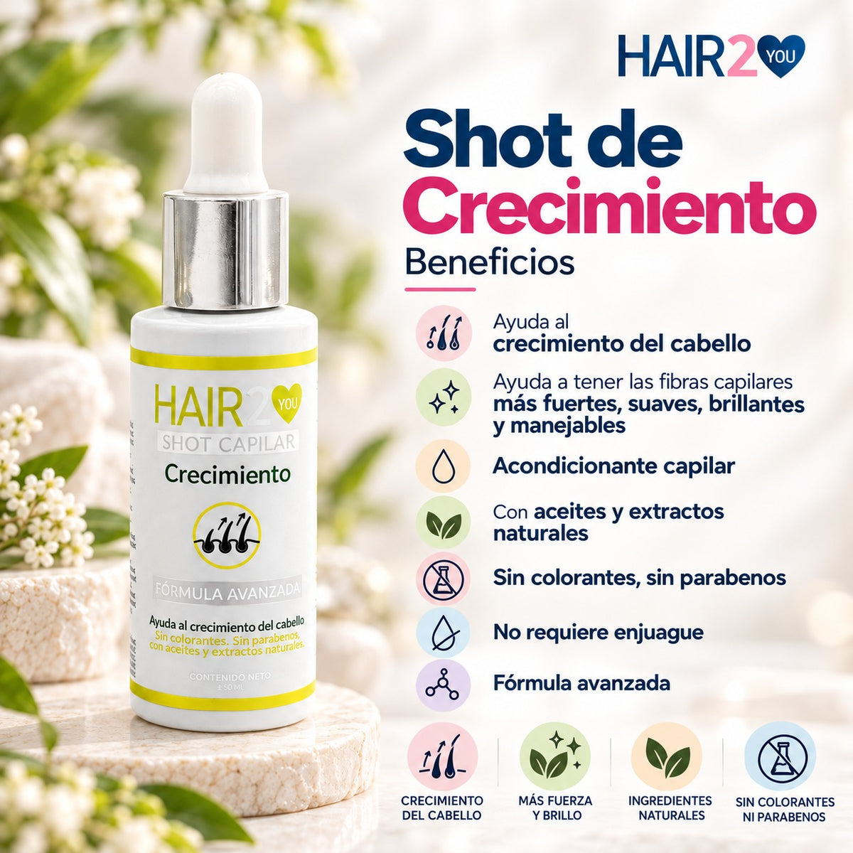 Paga 2, Lleva 3 – Shots de Crecimiento