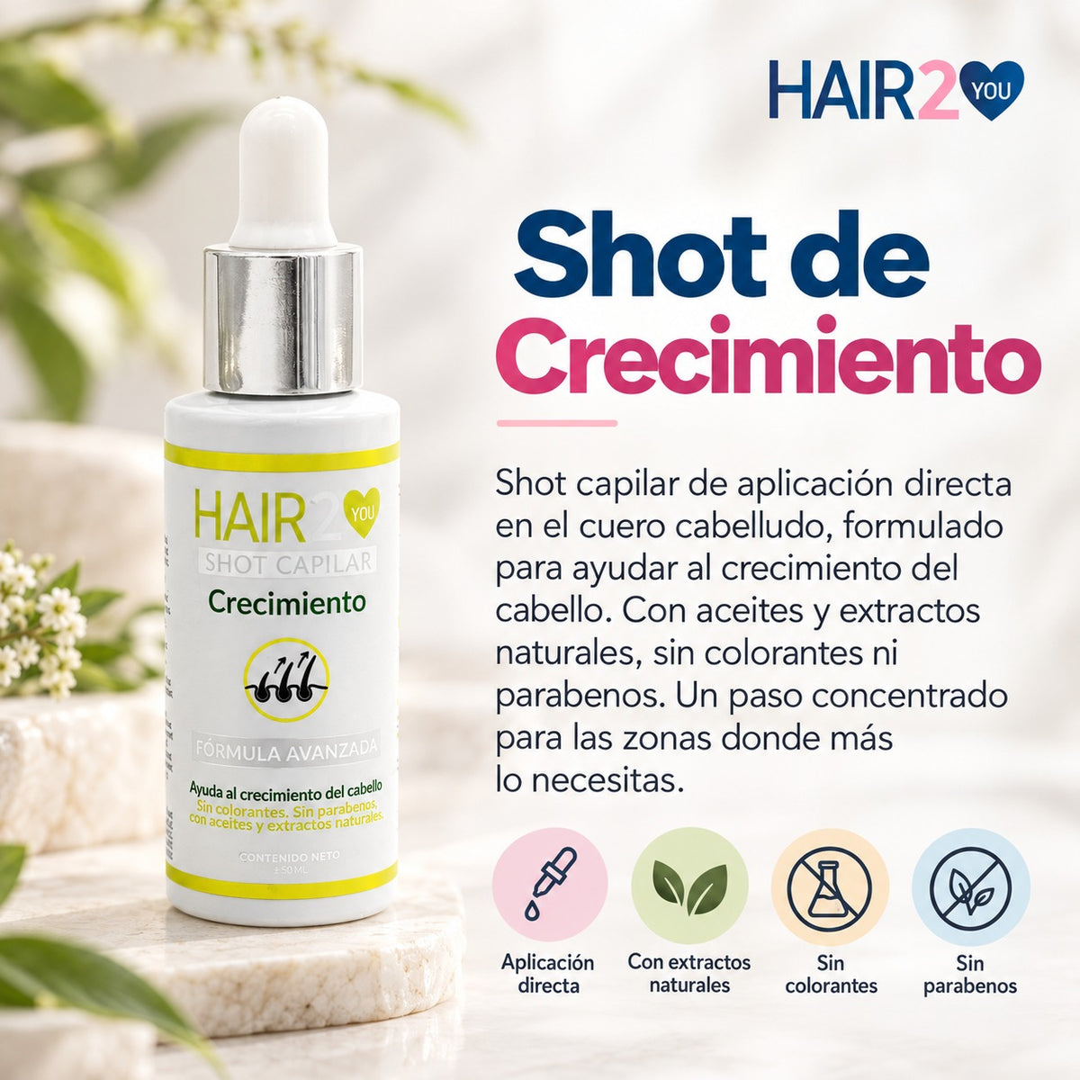 Paga 2, Lleva 3 – Shots de Crecimiento