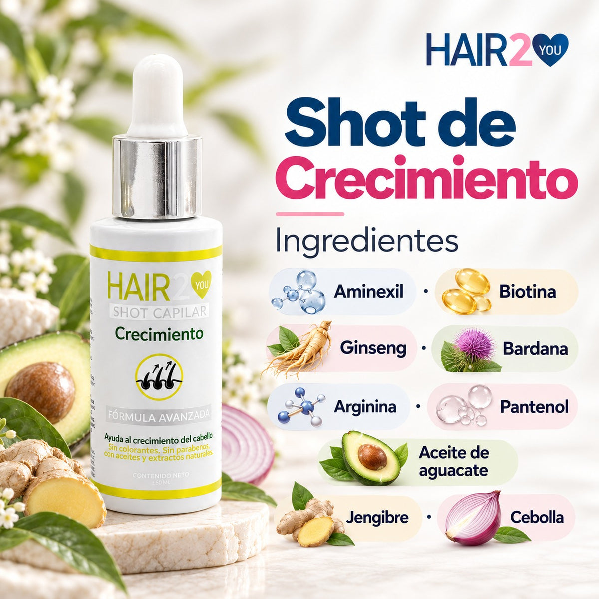 Paga 2, Lleva 3 – Shots de Crecimiento