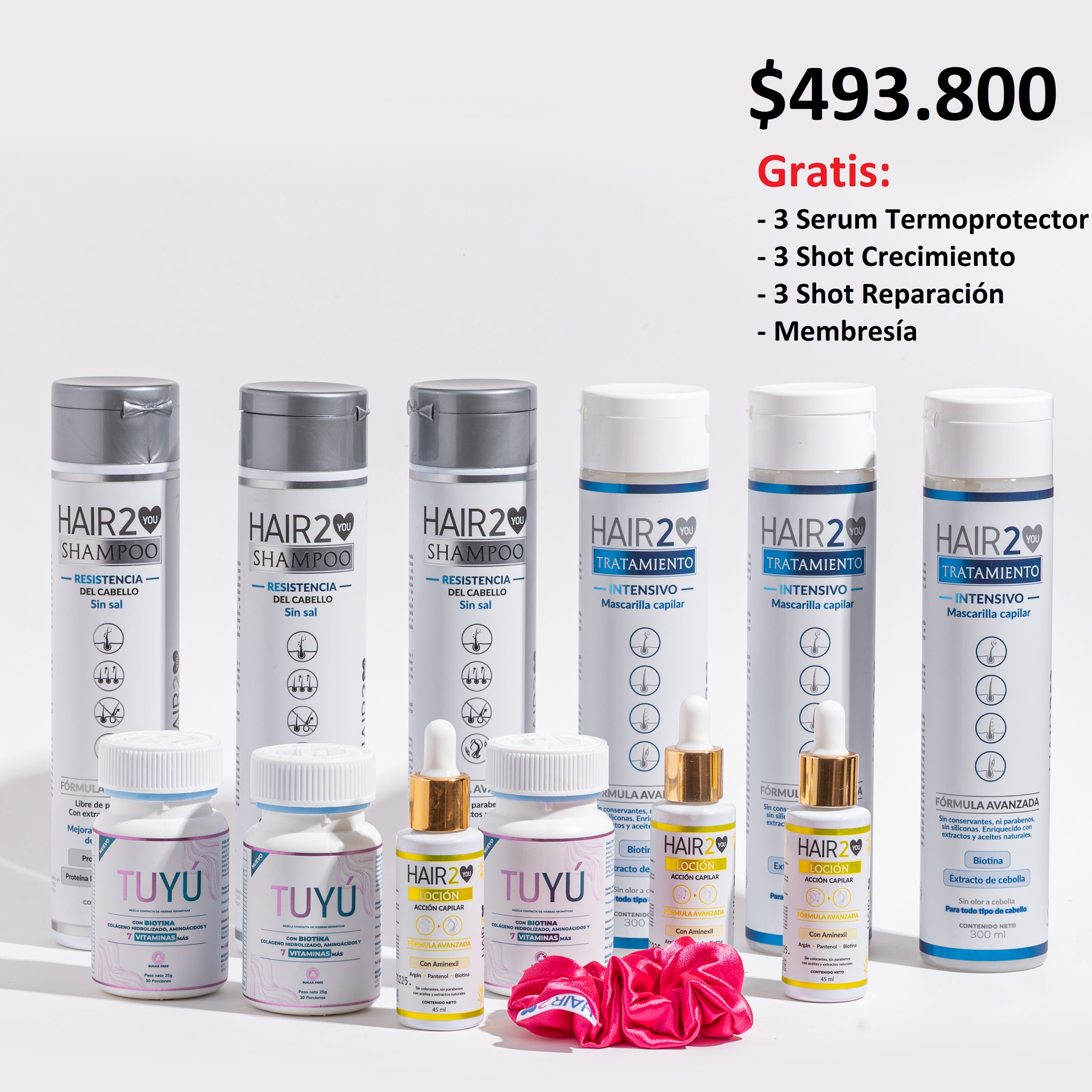 3 meses de Rutina Capilar Anticaída Completa