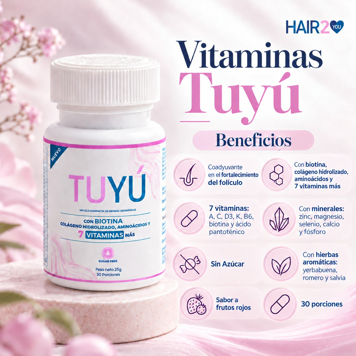 Paga 2, Lleva 3 – Vitaminas Tuyú