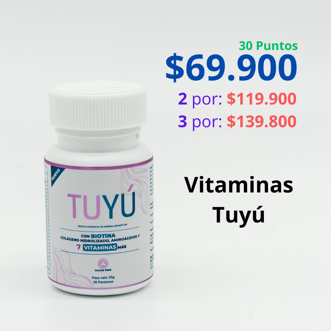 Vitaminas Tuyu –  Nutrición para tu rutina capilar