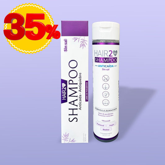 Shampoo Anti-Caída - 35%