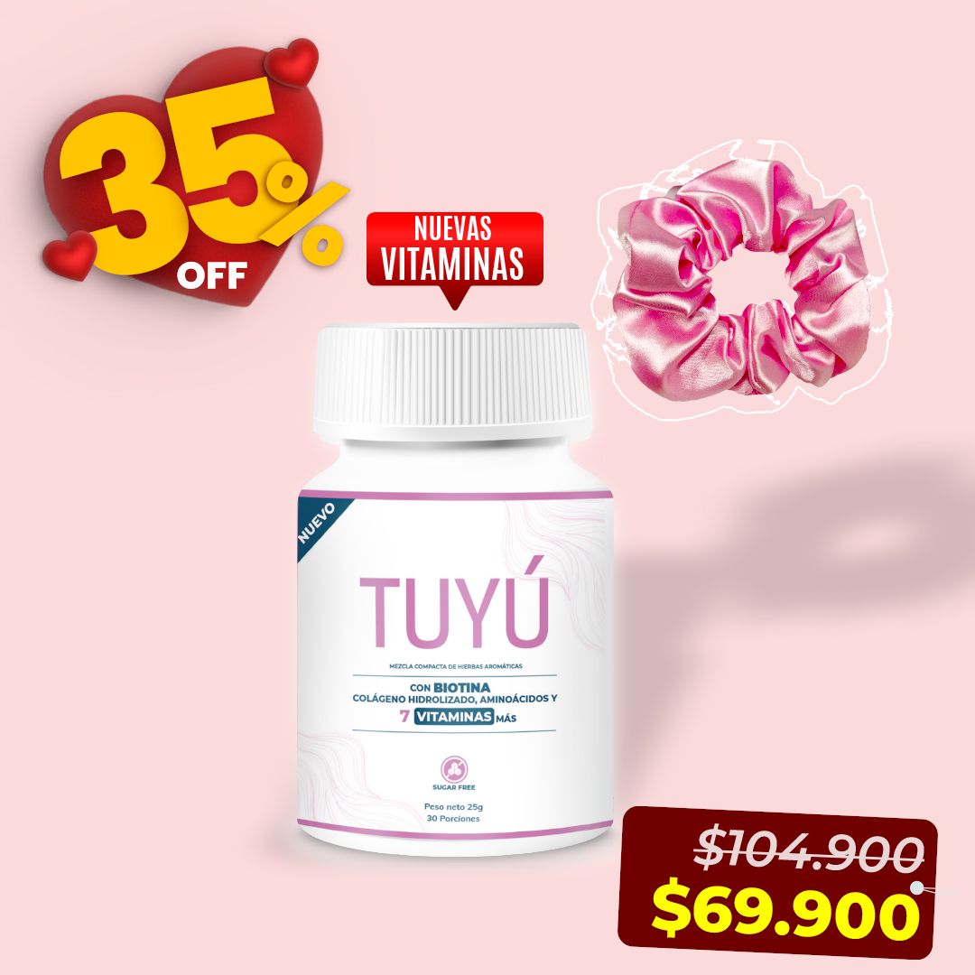 Vitaminas Tuyu –  Cabello hermoso
