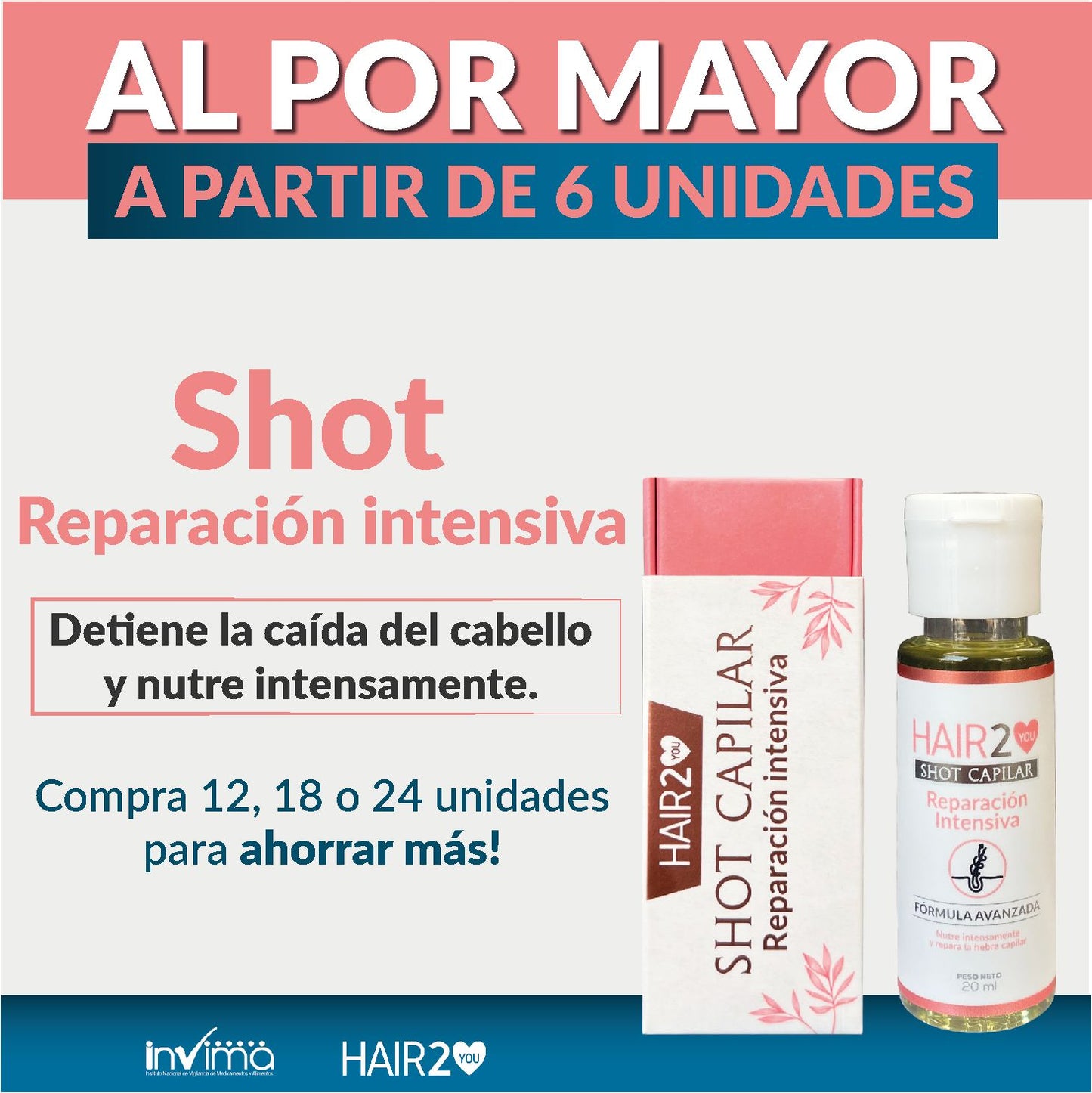 Shot - Reparación intensiva al por mayor - Margen desde el 43%