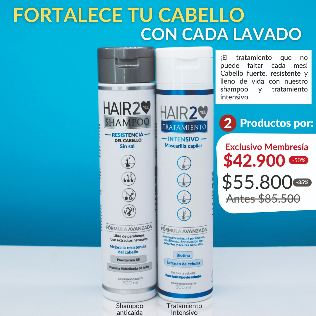 Shampoo Resistencia + Tratamiento Nutritivo