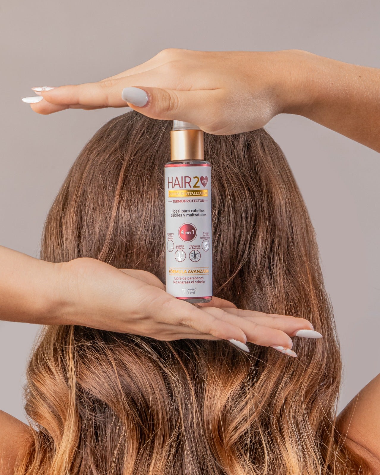 Rutina Capilar: Nutrición + Protección térmica + Brillo